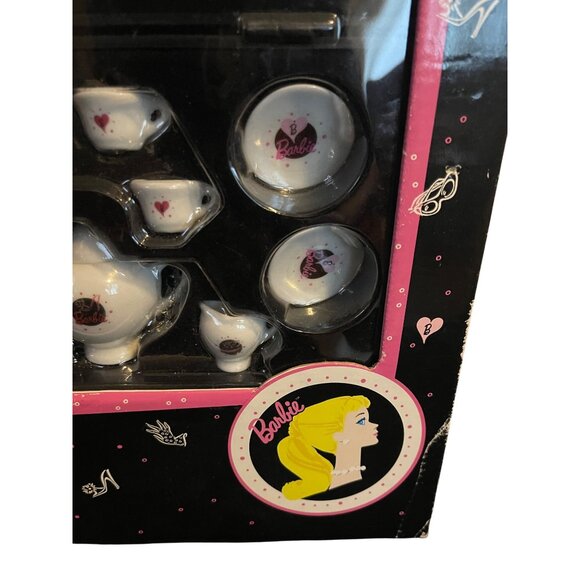 Barbie 35th Anniversary Miniature Nostalgic China Teaset For Ages 8 & Up - Picture 7 of 15